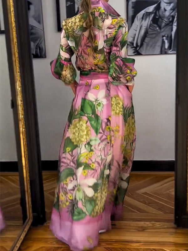 FALDA ESTAMPADA DE MODA Y ELEGANCIA