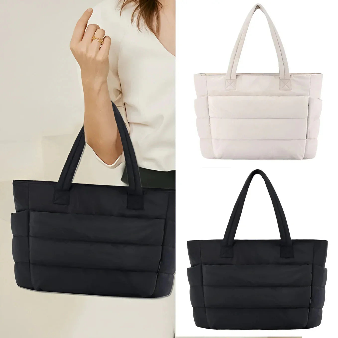 CLOUD BOLSO | SHOPPER | ZIPPER | BOLSA BOLSO | SHOULDER BOLSO