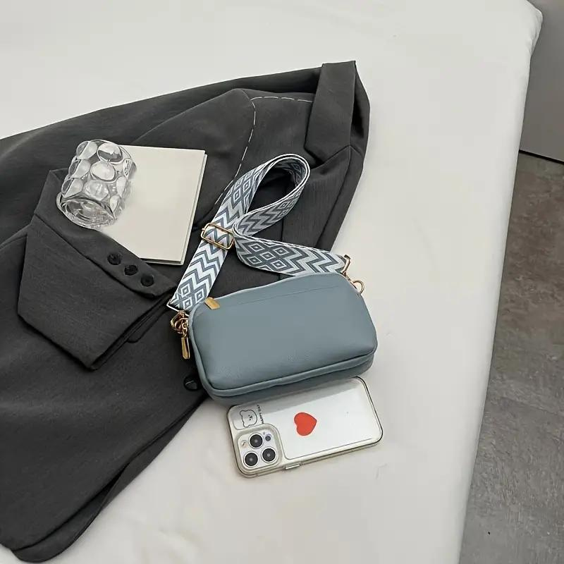 CROSSBODY BOLSO, WIDE STRAP, PU LEATHER, BUM BOLSO, MINI BOLSO