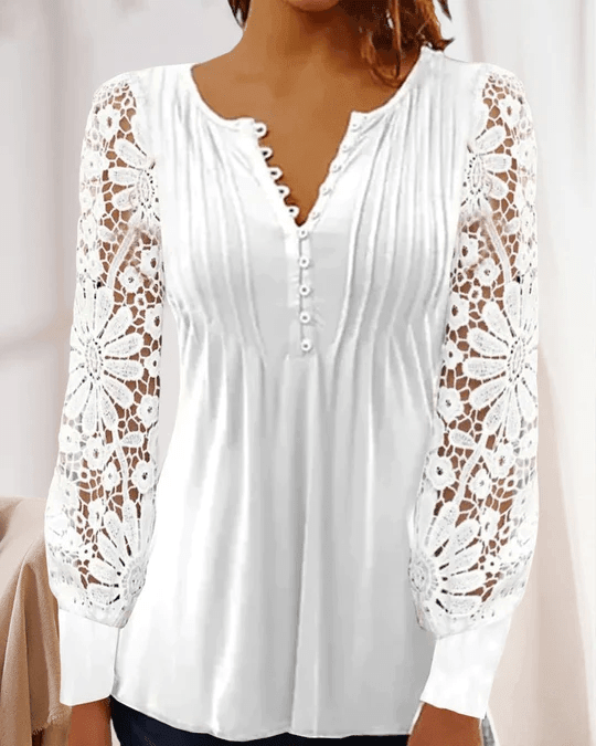 Jeanne - Camicetta elegante a maniche lunghe