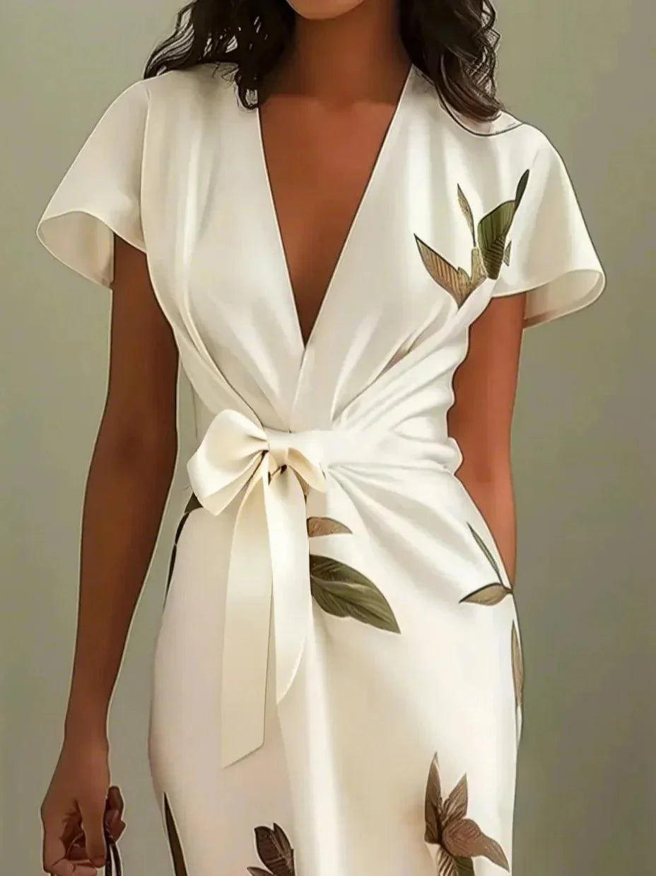 VESTIDO MIDI CRUZADO SELVA BRISA
