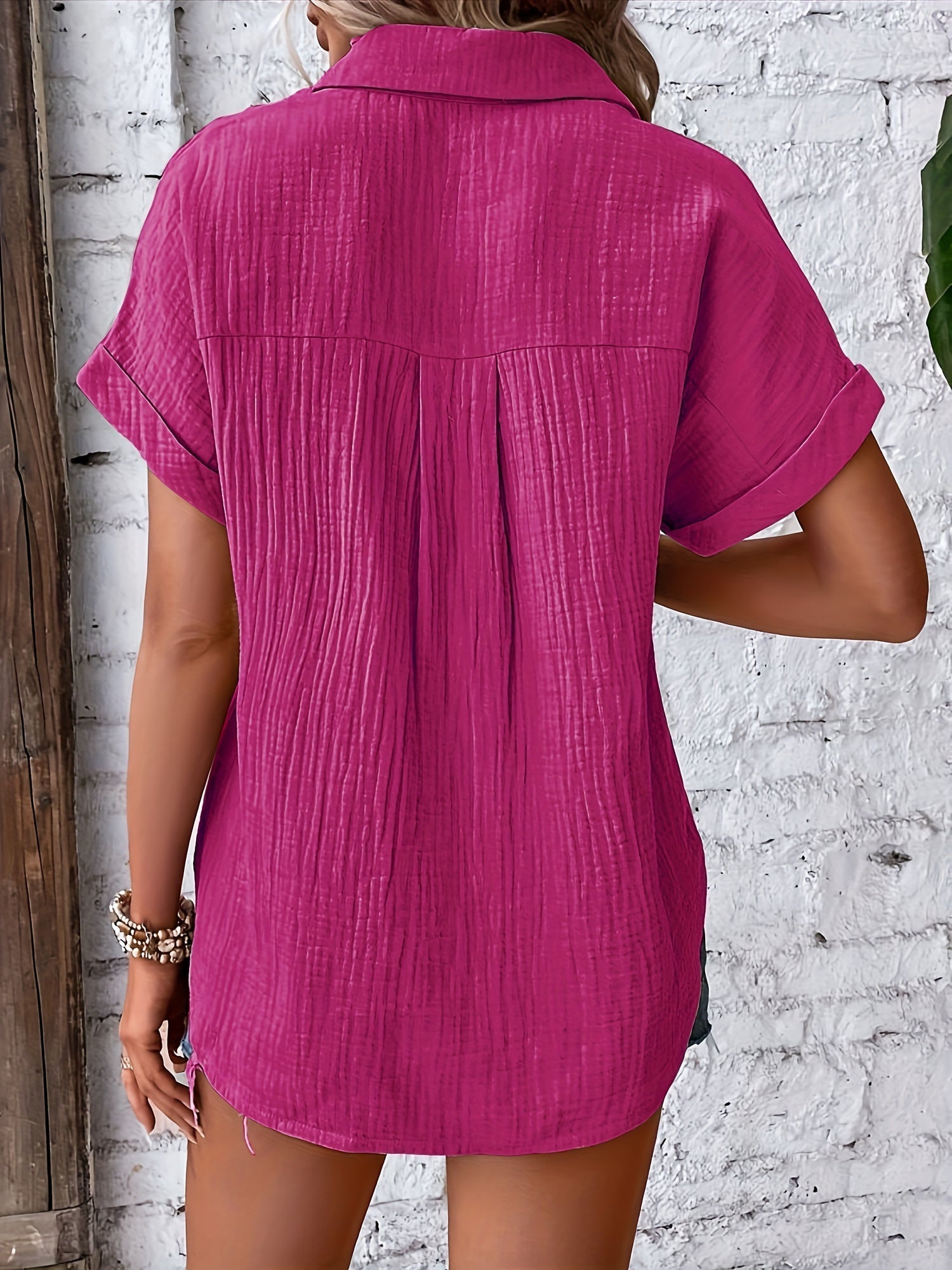 Nicole | Camicia casual in cotone