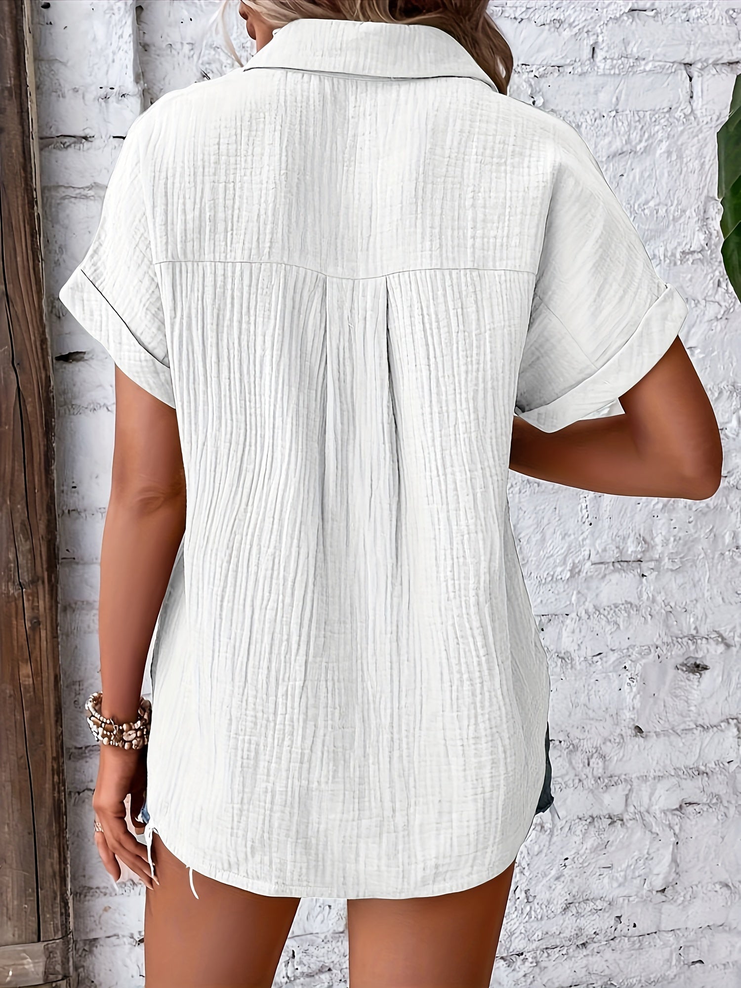 Nicole | Camicia casual in cotone