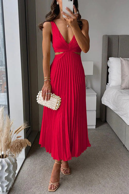 VESTIDO PLISADO ZOE DE VERANO