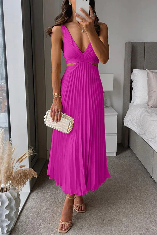 VESTIDO PLISADO ZOE DE VERANO