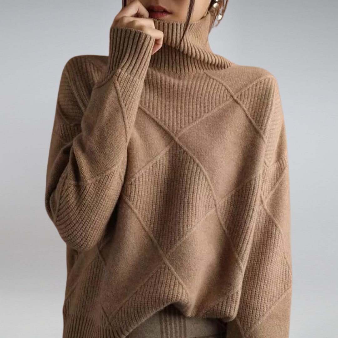 Morbido e soffice maglione dolcevita da donna | Ideale per tutte le stagioni