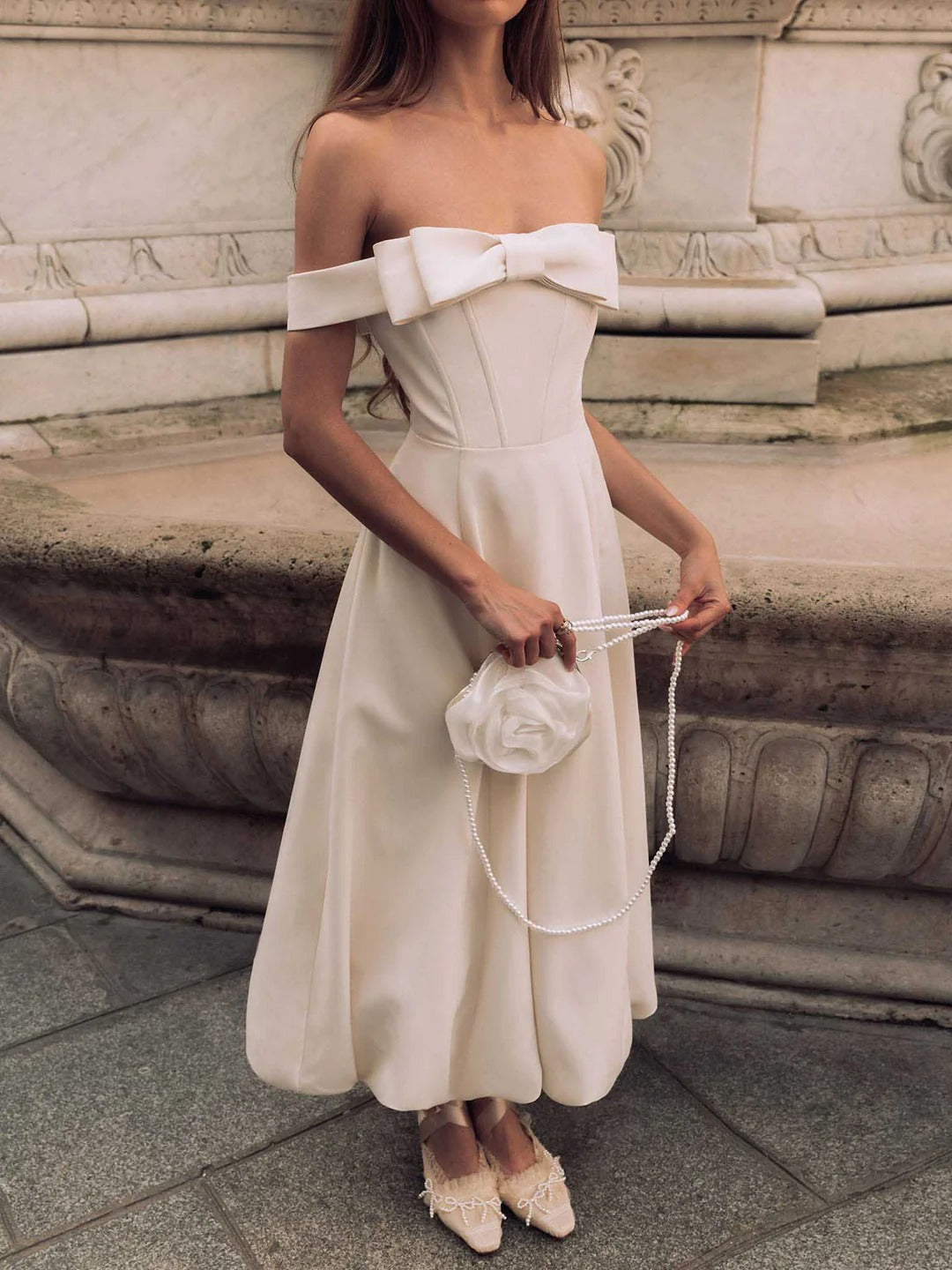 VESTIDO ELEGANTE MOONBLANC