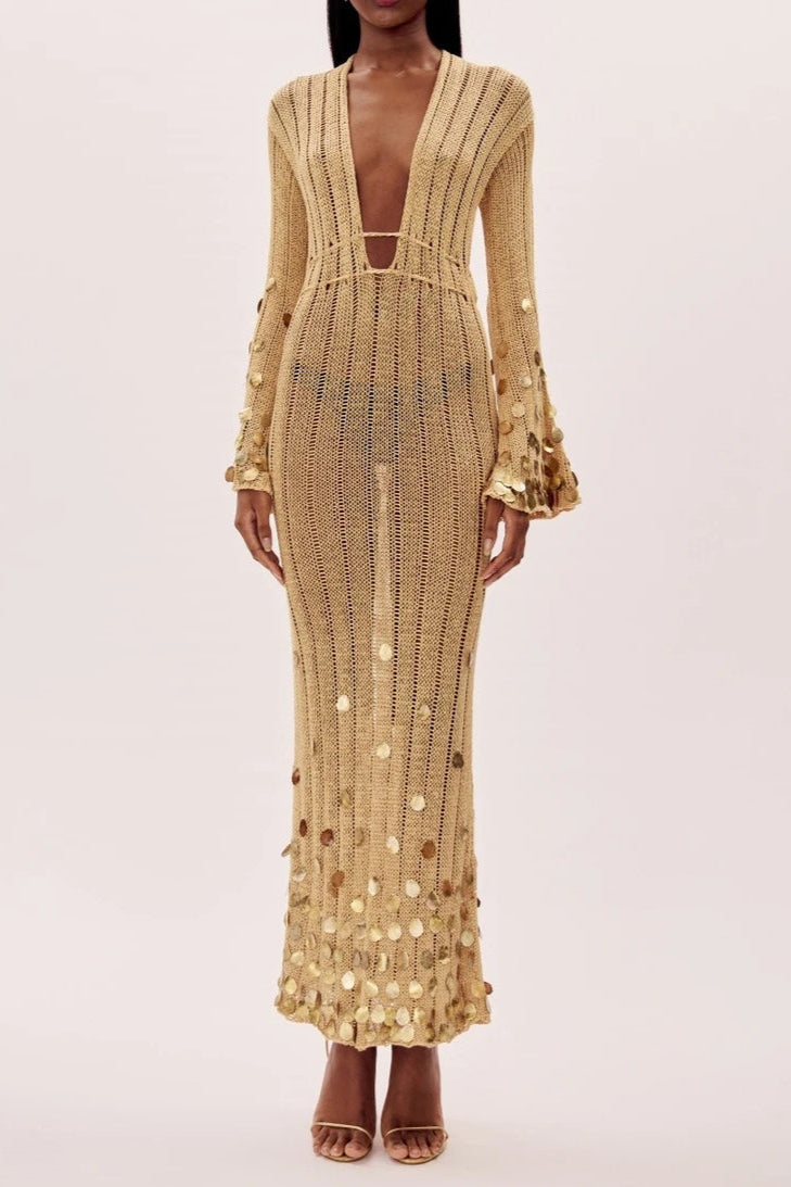 VESTIDO GOLDEN GLAMOUR