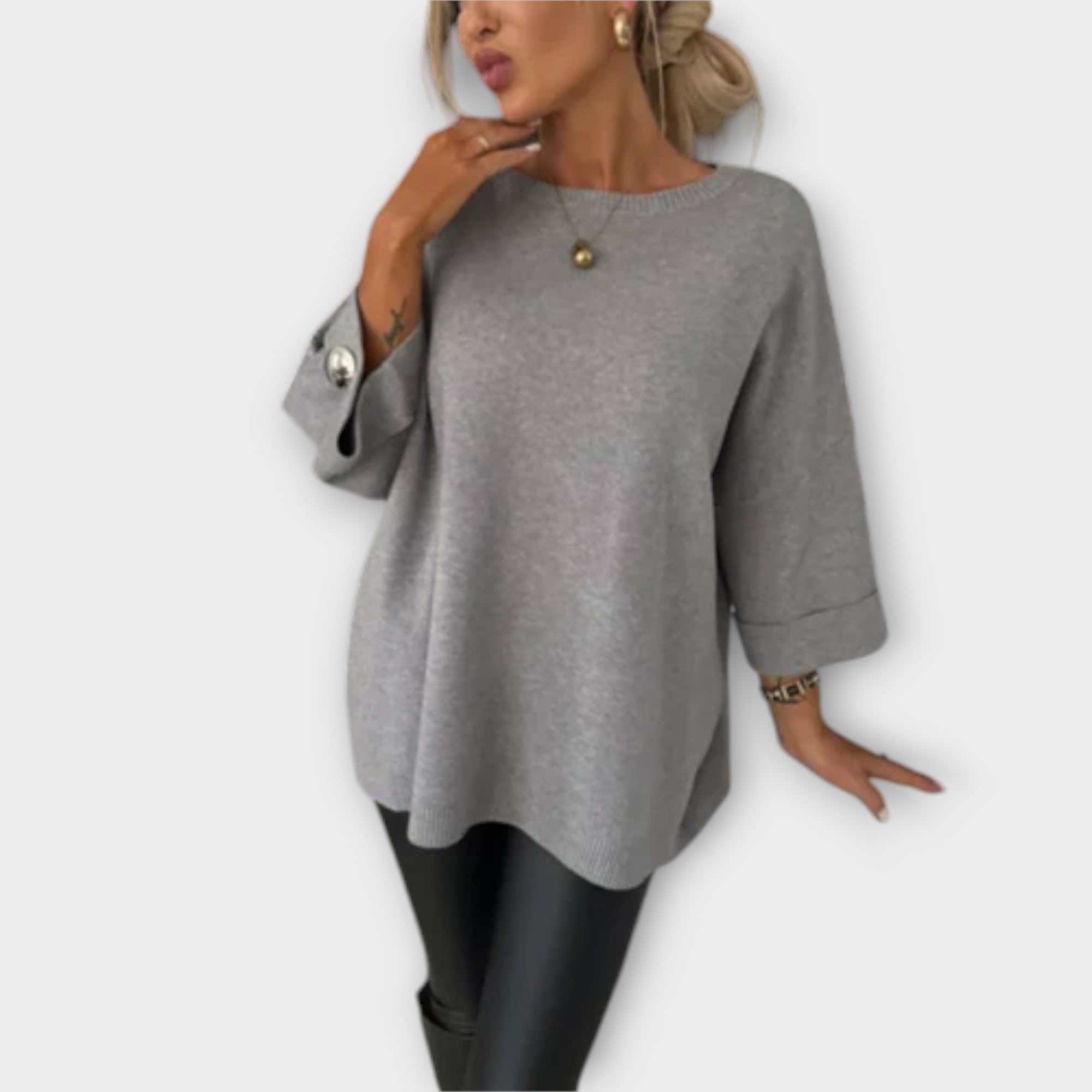 VERONA – BLUSA ELEGANTE DE PUNTO PARA MUJER