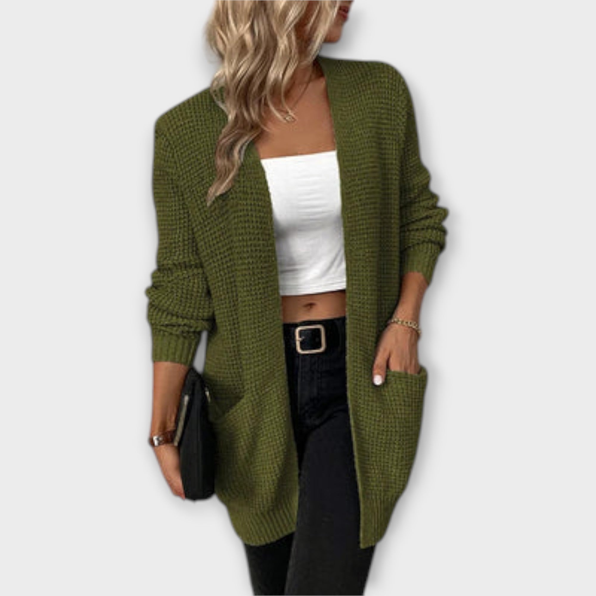 Nuria – Cárdigan Estilo Casual con Toque Sofisticado