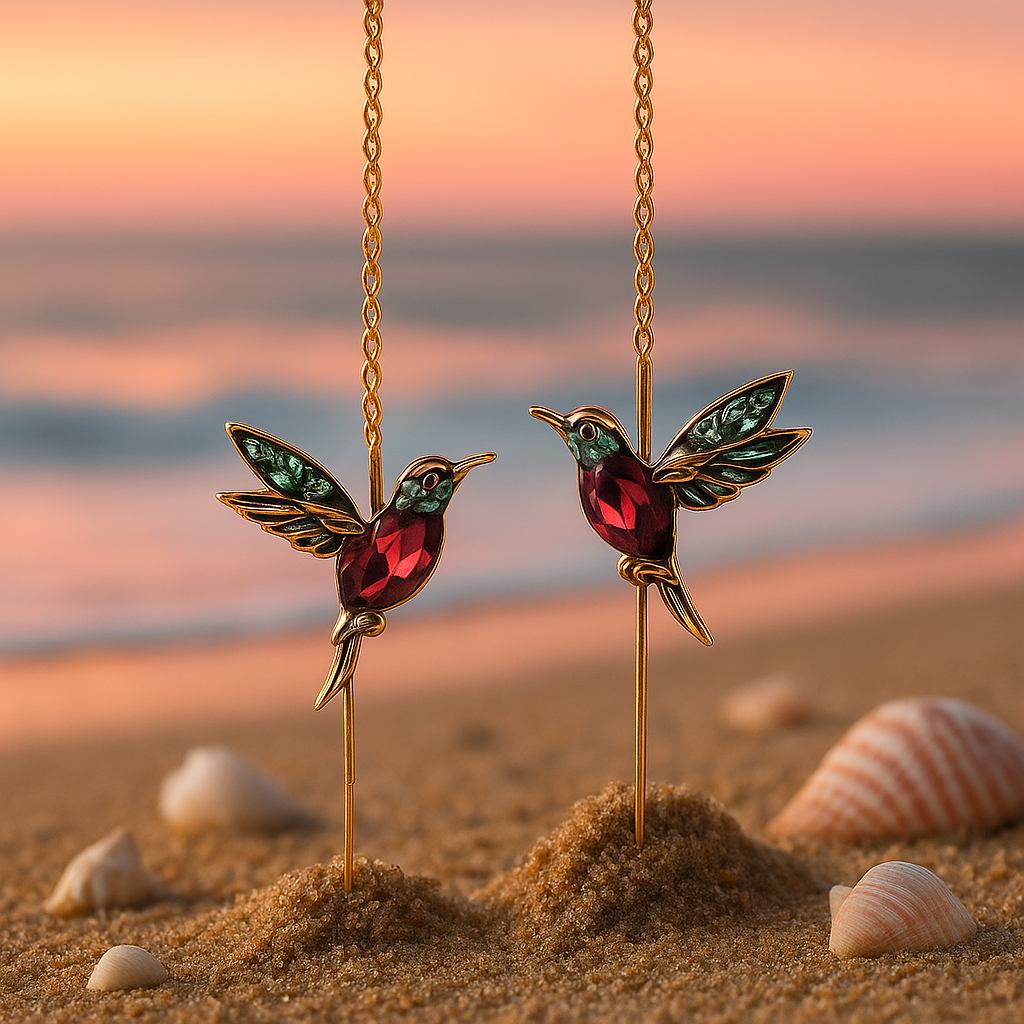 Ophira | Pendientes Colibrí