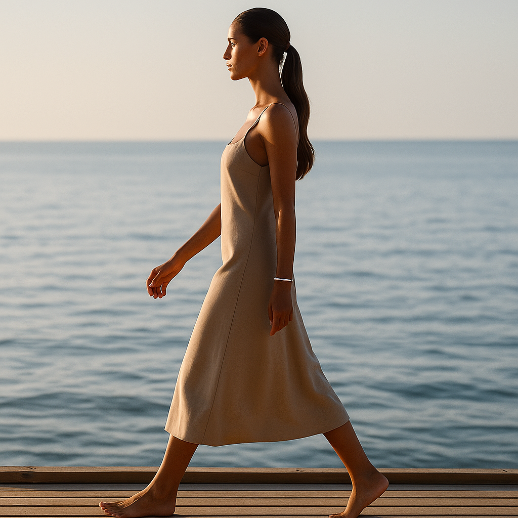 Coraline | Silberne Linienarmband