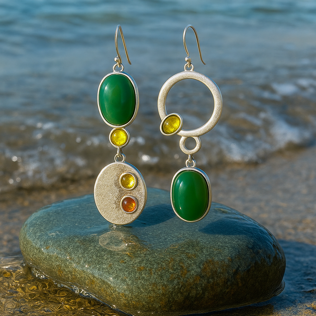 Pendientes Aurora de Cristal
