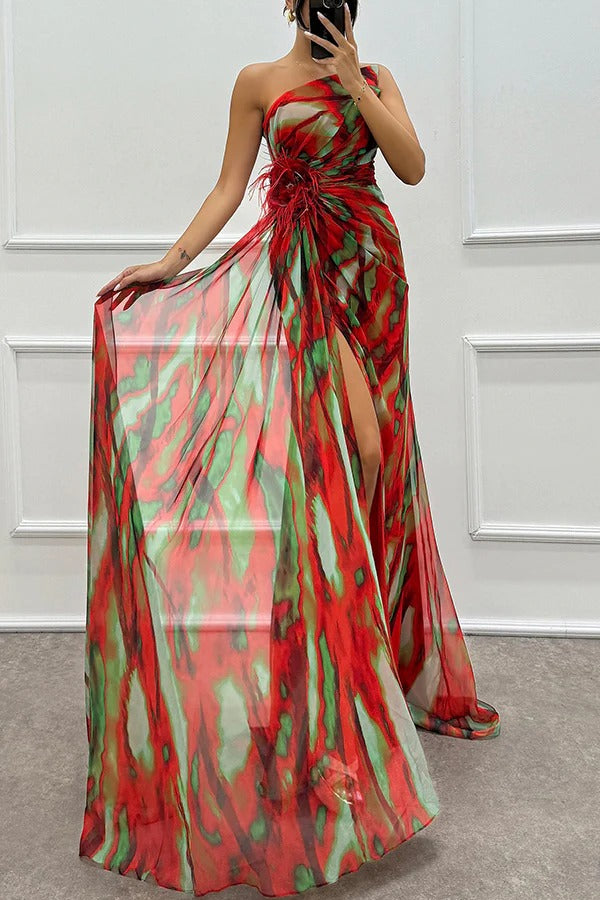 Mavis | Vestido Maxi Vibrante