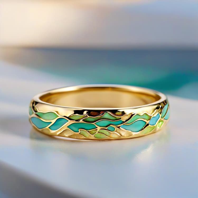 Anillo Naelya Danza del Mar