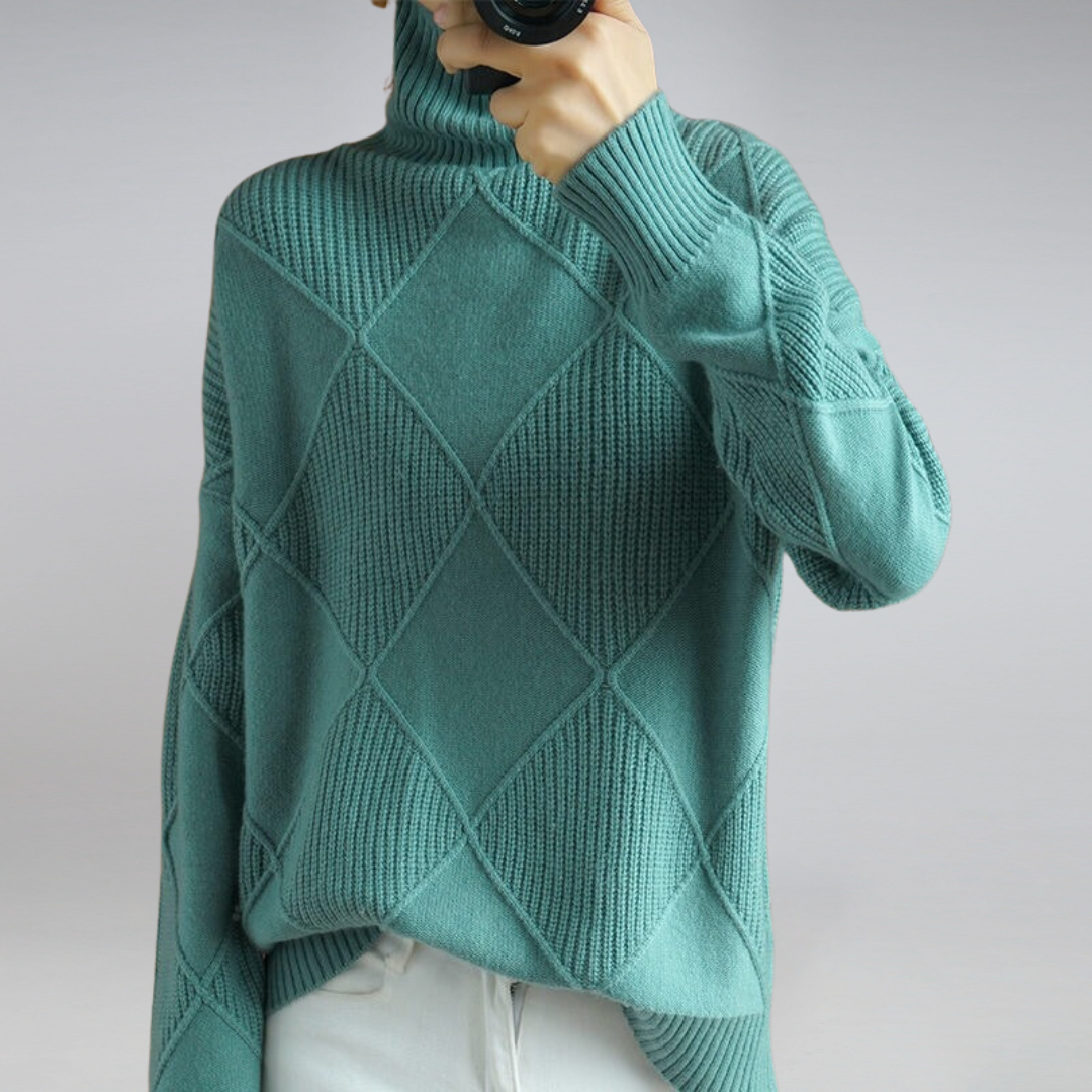 Morbido e soffice maglione dolcevita da donna | Ideale per tutte le stagioni
