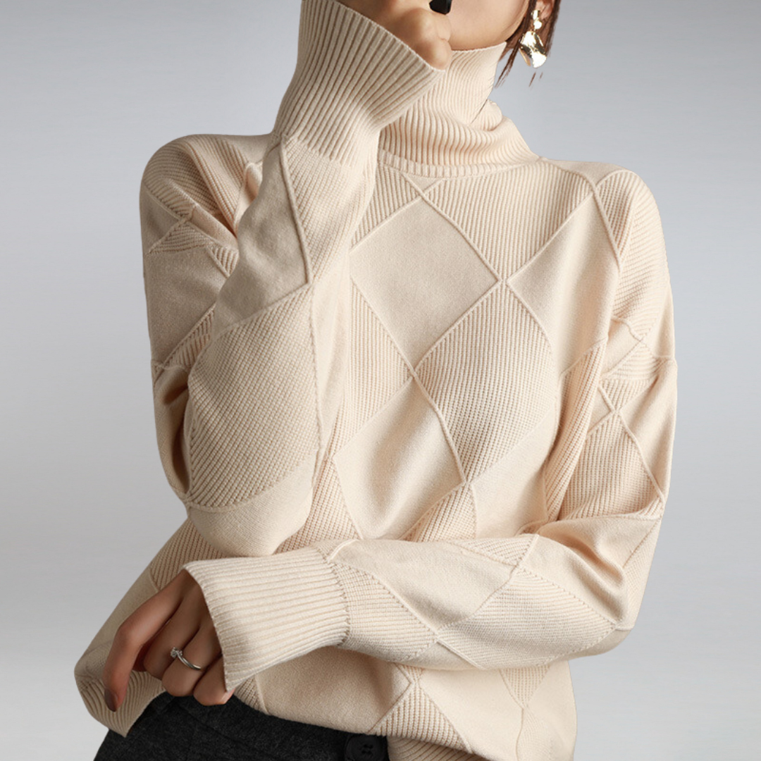 Morbido e soffice maglione dolcevita da donna | Ideale per tutte le stagioni
