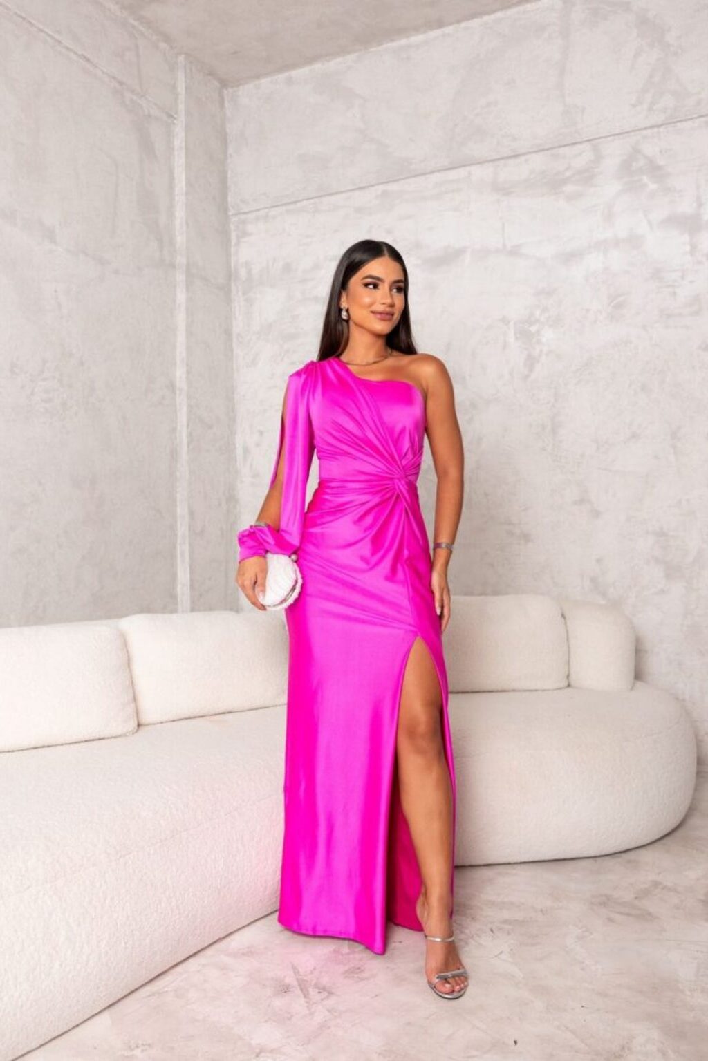Ada | Vestido Drapé Glamour