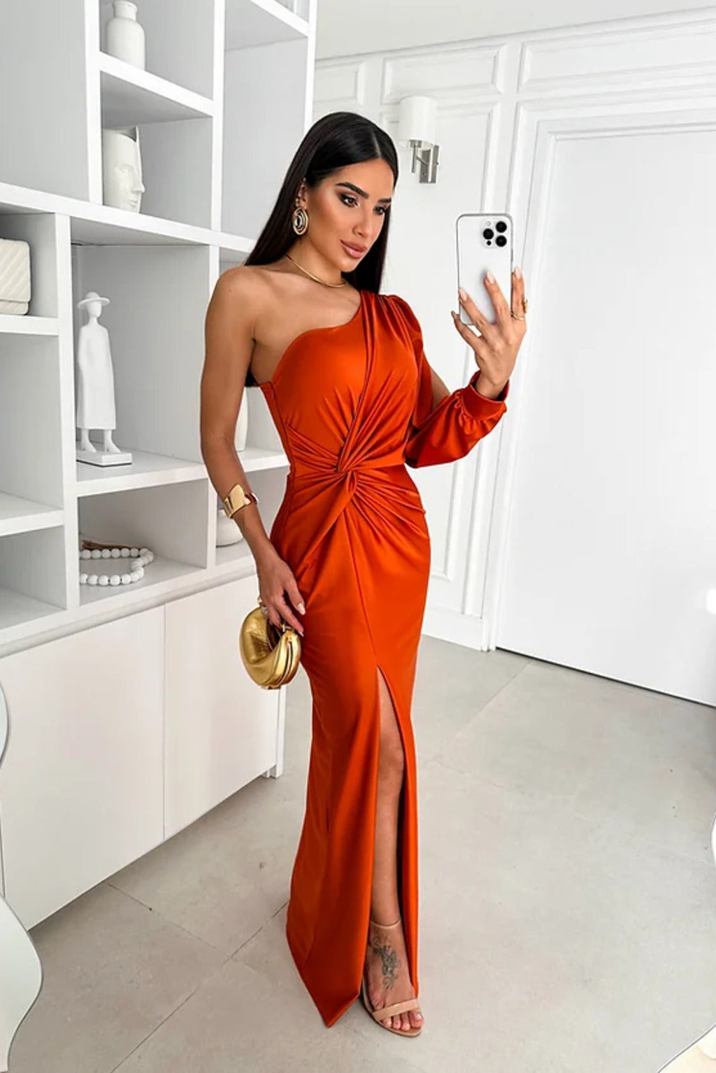 Ada | Vestido Drapé Glamour
