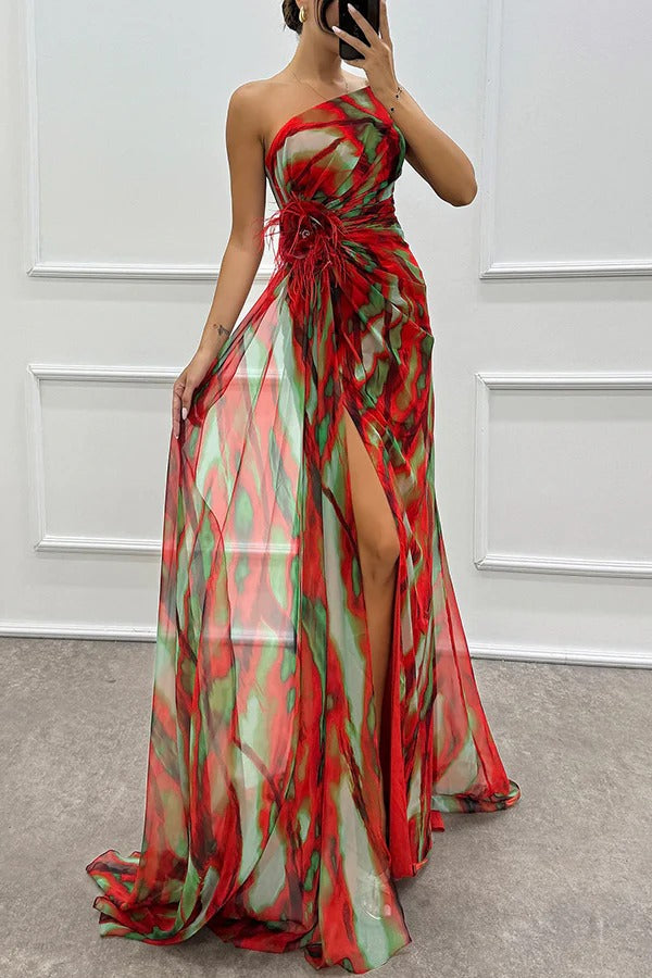 Mavis | Vestido Maxi Vibrante