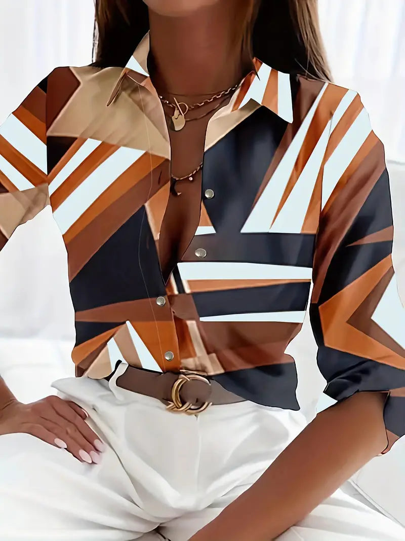 Lavi - Camicia casual a maniche lunghe per la primavera