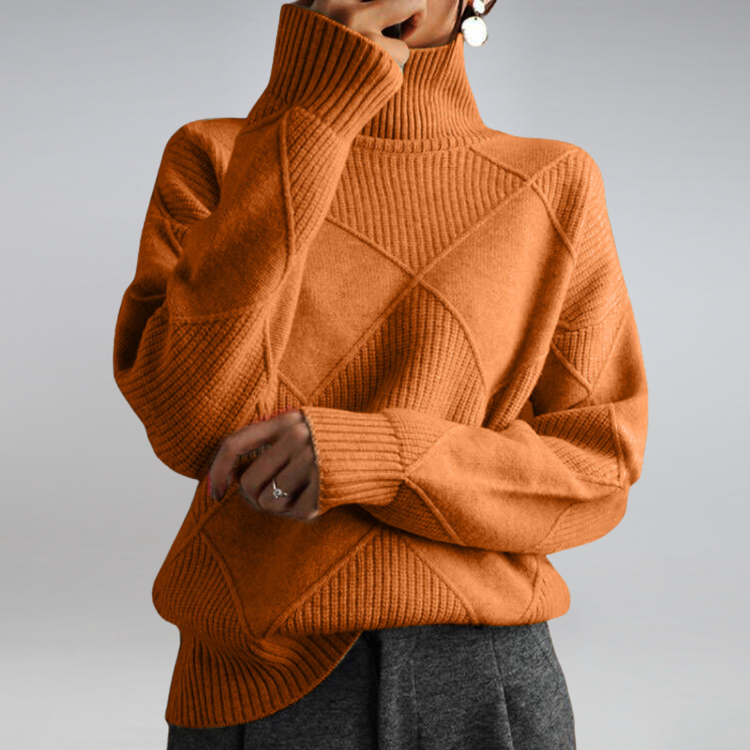 Morbido e soffice maglione dolcevita da donna | Ideale per tutte le stagioni