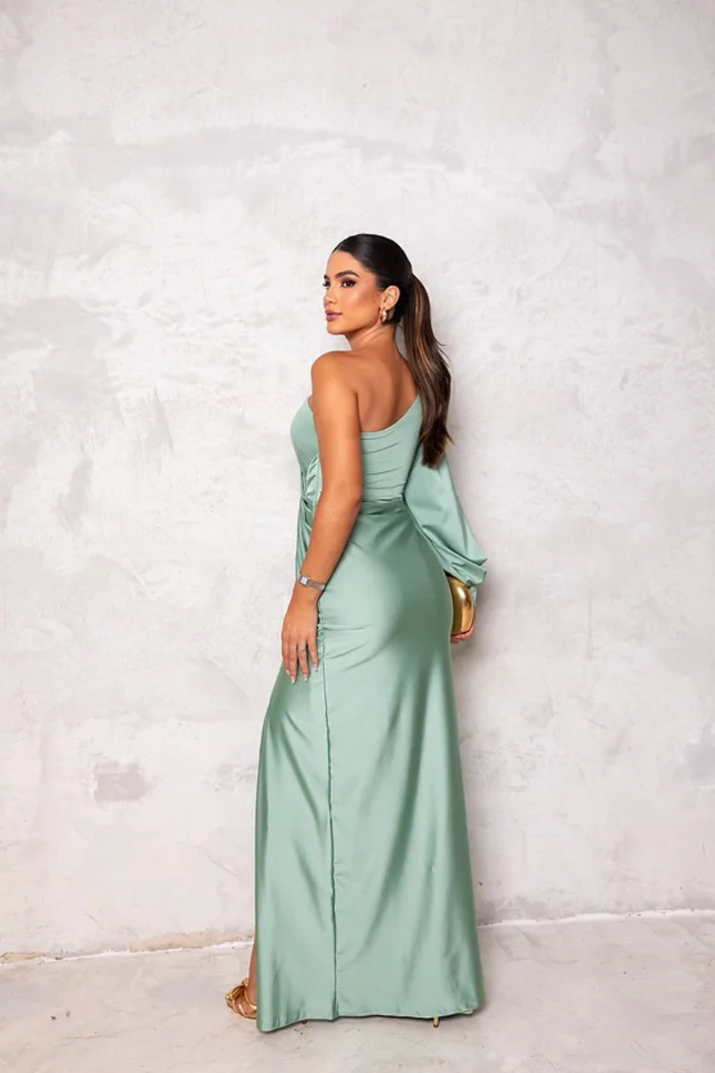 Ada | Vestido Drapé Glamour