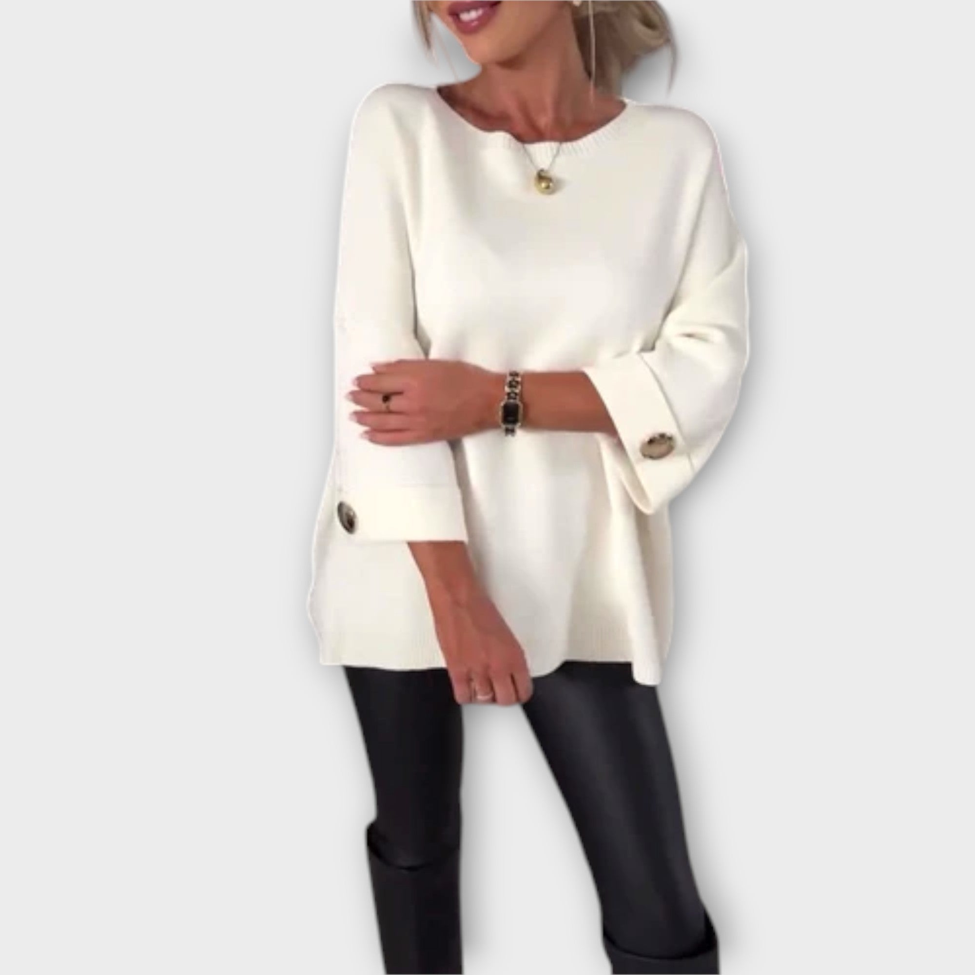 VERONA – BLUSA ELEGANTE DE PUNTO PARA MUJER