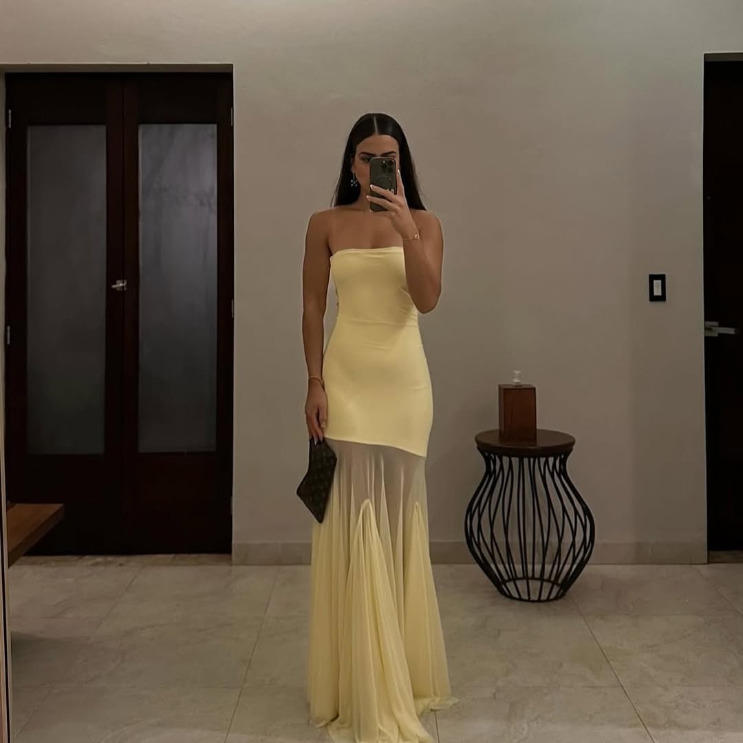 Calliope | Vestido Maxi Bustier Ajustado