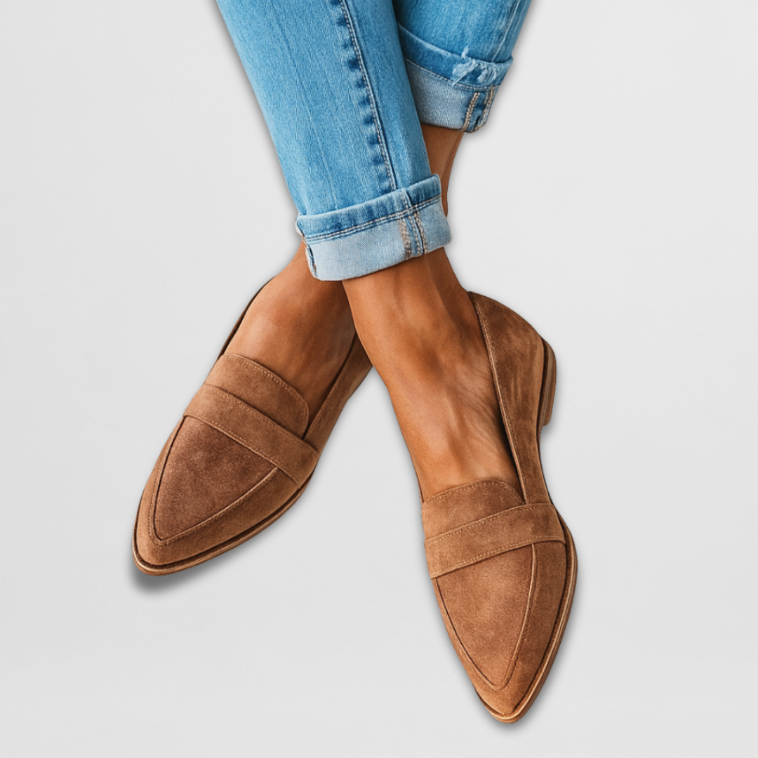 Lazara™ | Mocasines elegantes y cómodos de ante