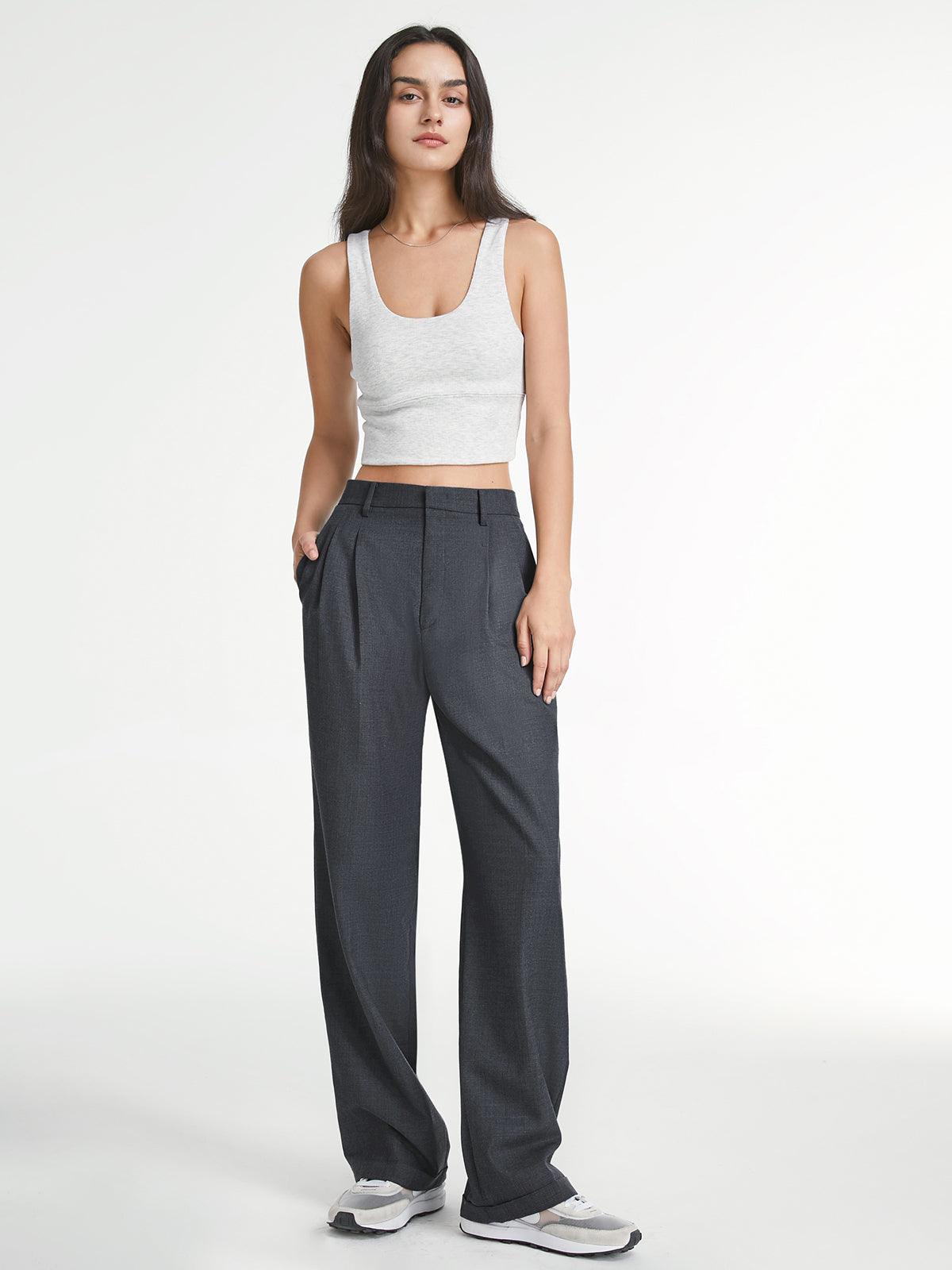 AIRSTREAM – PANTALONES RECTOS DE VESTIR PARA MUJER