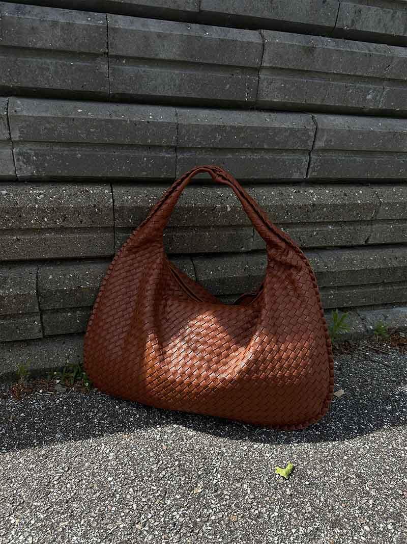 BRAIDED BOLSO | LARGE | SHOPPER | WOVEN BOLSO | SHOULDER BOLSO 