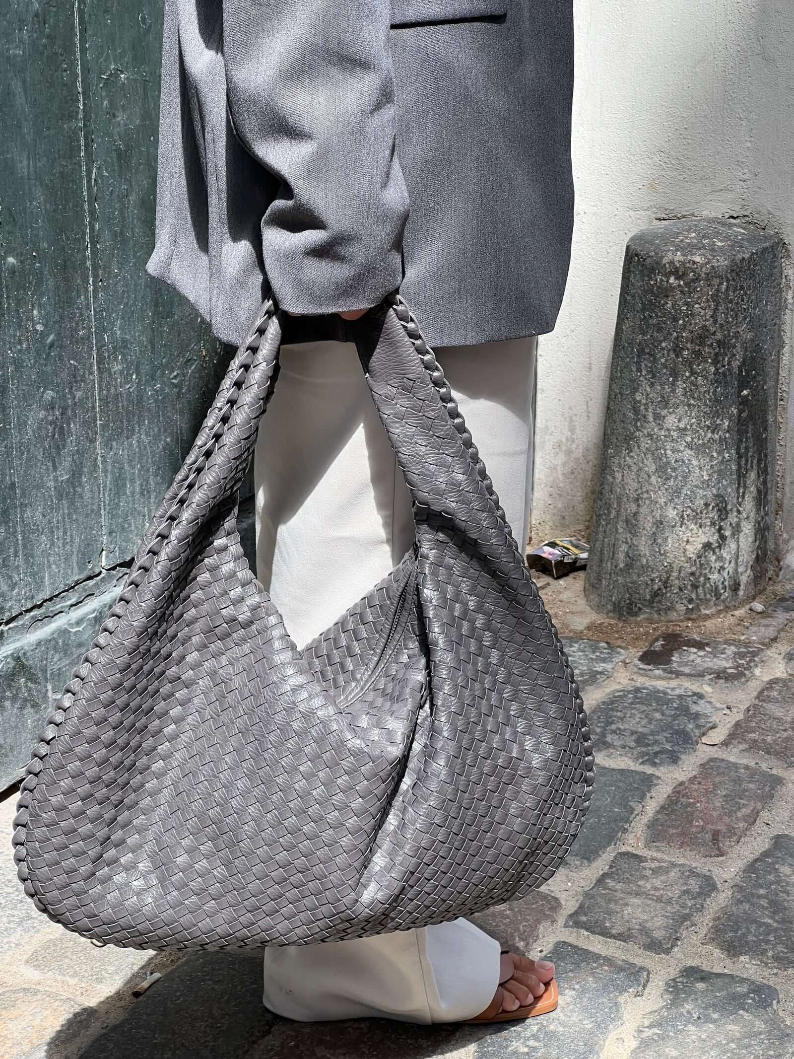 BRAIDED BOLSO | LARGE | SHOPPER | WOVEN BOLSO | SHOULDER BOLSO 