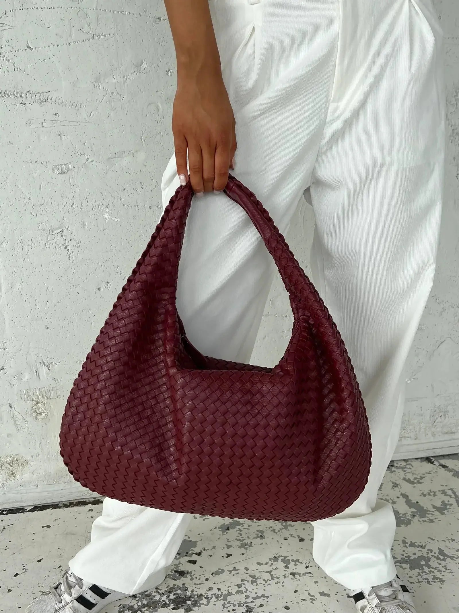 BRAIDED BOLSO | LARGE | SHOPPER | WOVEN BOLSO | SHOULDER BOLSO 