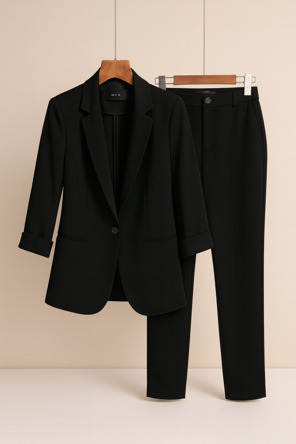 ALICIA™ | CONJUNTO ELEGANTE DE CHAQUETA Y PANTALÓN PARA MUJER ESTILO FORMAL