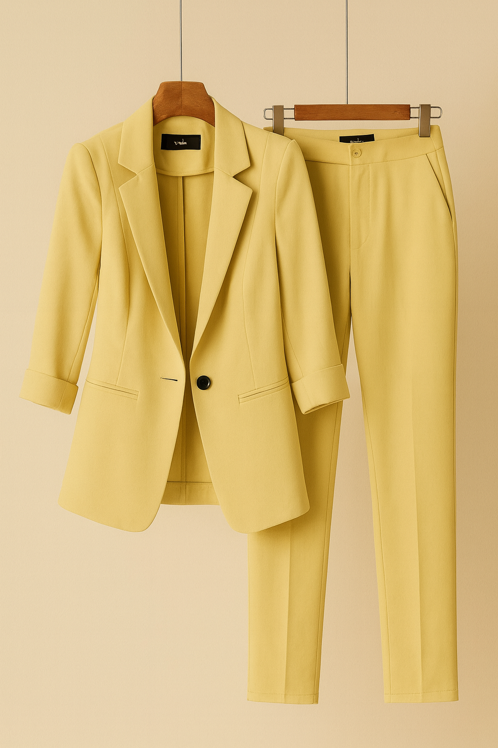 ALICIA™ | CONJUNTO ELEGANTE DE CHAQUETA Y PANTALÓN PARA MUJER ESTILO FORMAL