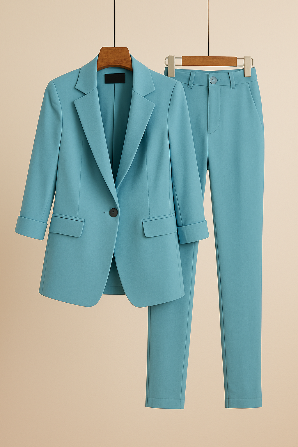ALICIA™ | CONJUNTO ELEGANTE DE CHAQUETA Y PANTALÓN PARA MUJER ESTILO FORMAL