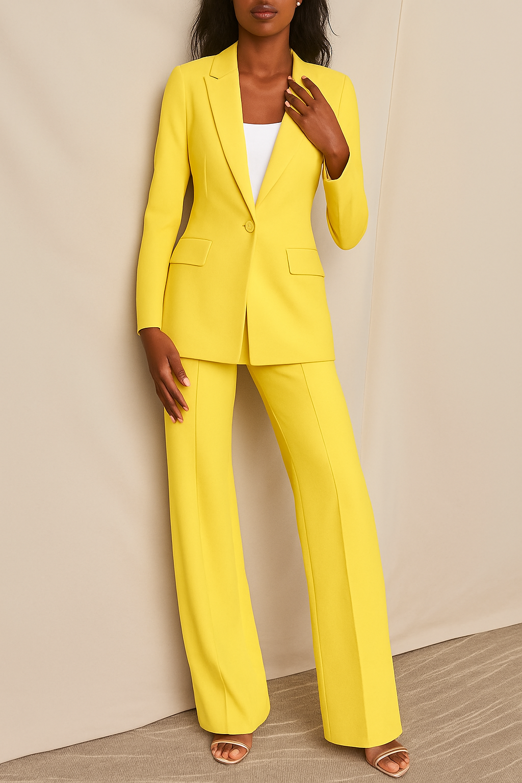 JAYA™ | CONJUNTO ELEGANTE DE BLAZER Y PANTALÓN PARA MUJER CON DISEÑO CLÁSICO Y SOFISTICADO