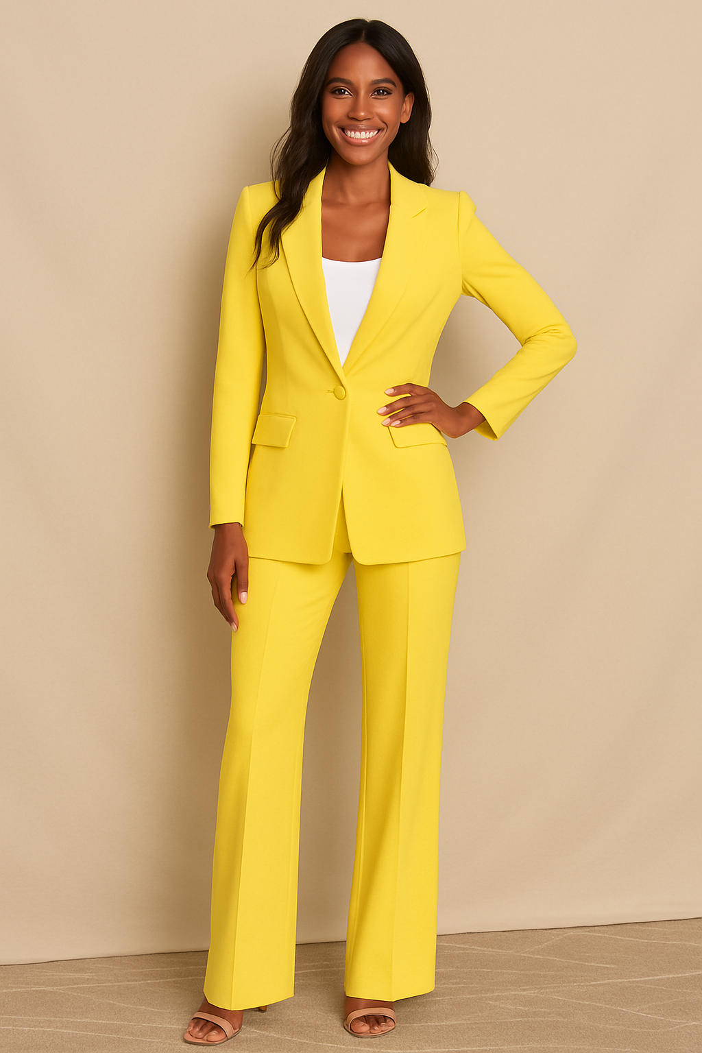 JAYA™ | CONJUNTO ELEGANTE DE BLAZER Y PANTALÓN PARA MUJER CON DISEÑO CLÁSICO Y SOFISTICADO