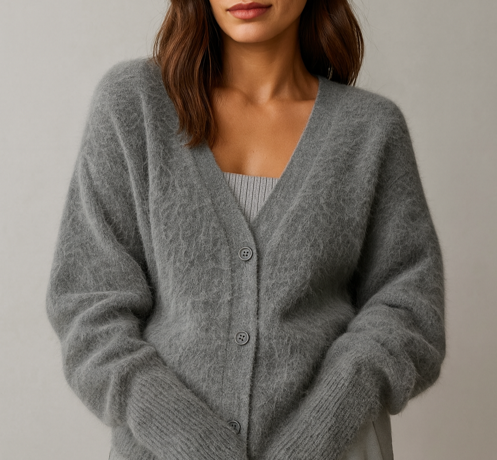 OSLO – CÁRDIGAN ELEGANTE DE PUNTO OVERSIZE PARA MUJER