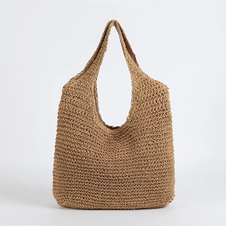 BOLSO LIA –GRANDE DE HOMBRO TIPO SHOPPER TEJIDO A CROCHET