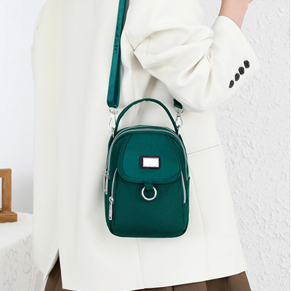 BOLSO BANDOLERA IMPERMEABLE DE OXFORD COMPACTO Y MULTIFUNCIONAL