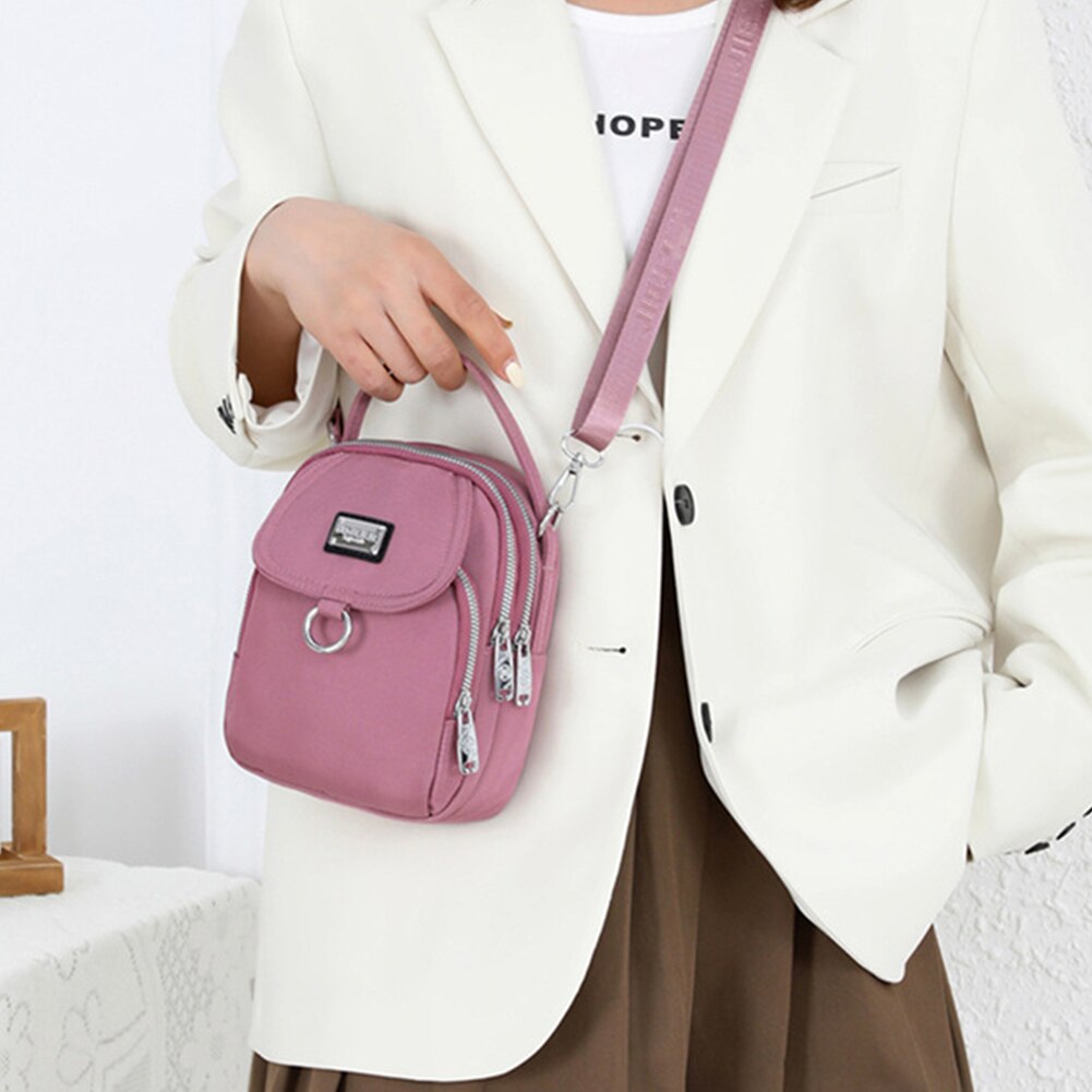 BOLSO BANDOLERA IMPERMEABLE DE OXFORD COMPACTO Y MULTIFUNCIONAL