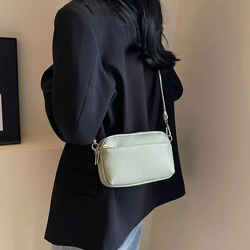 CROSSBODY BOLSO, WIDE STRAP, PU LEATHER, BUM BOLSO, MINI BOLSO