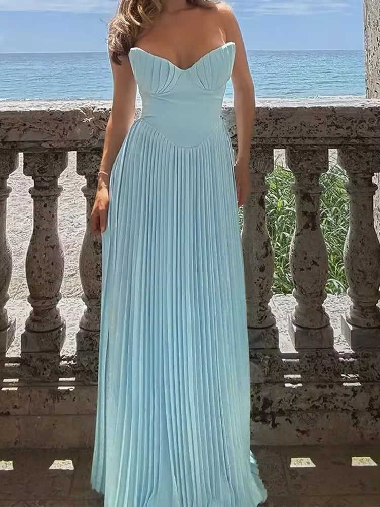 NEREA  VESTIDO ELEGANTE PALABRA HONOR