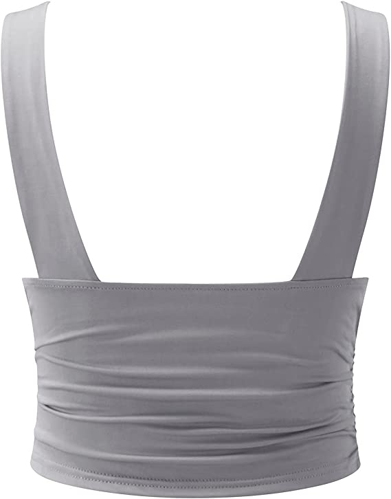 Giselle - Top elegante senza maniche con scollo a V