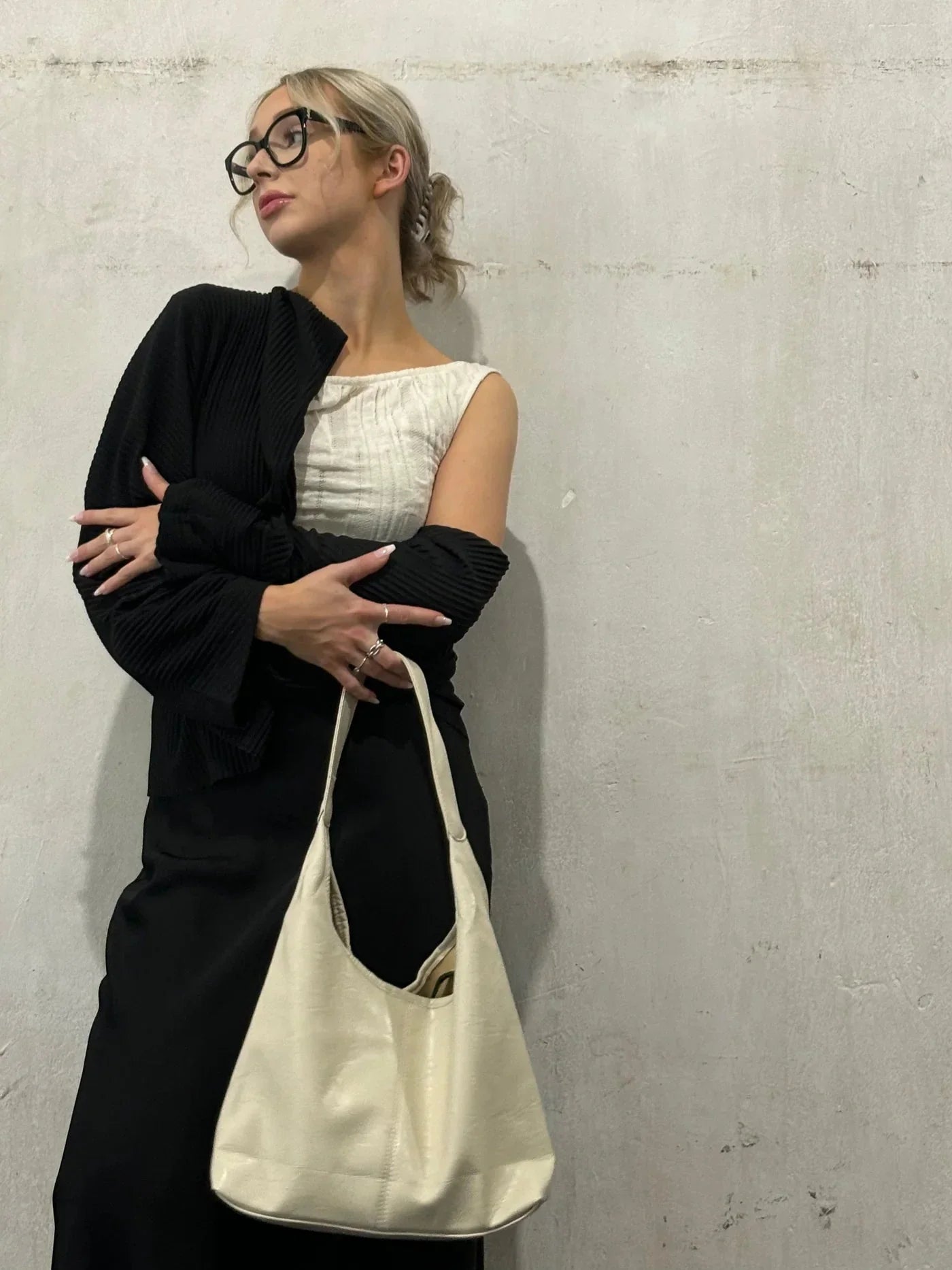 HOBO BOLSO | LARGE | VEGAN LEATHER | SHOULDER BOLSO | CLUTCH AND BOLSO