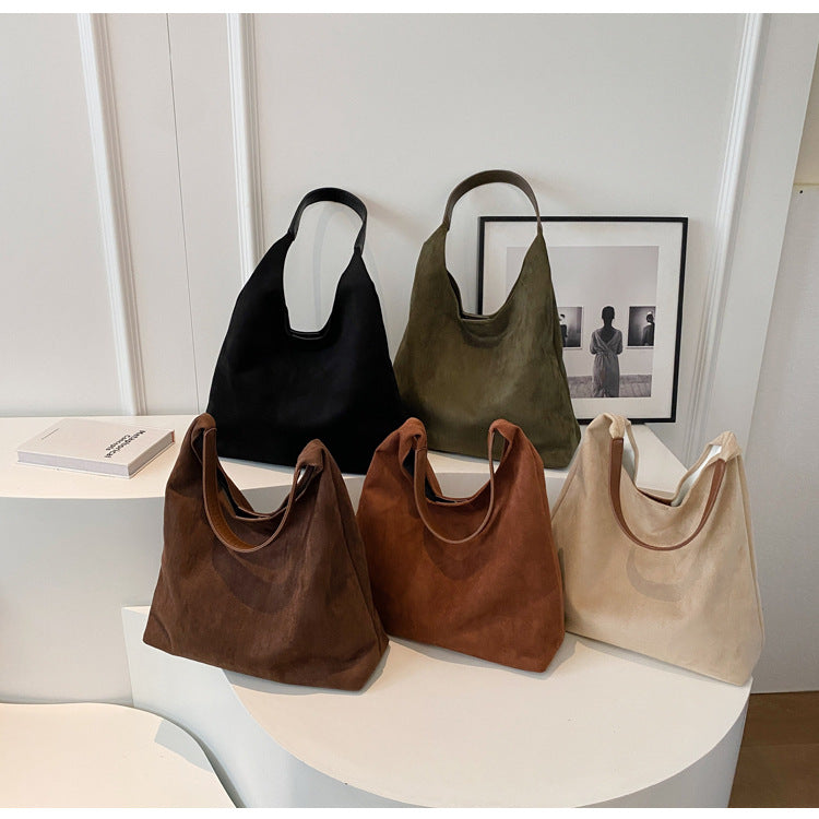 HOBO BOLSO - WOMEN'S LARGE SUEDE SHOPPER SHOULDER BOLSO