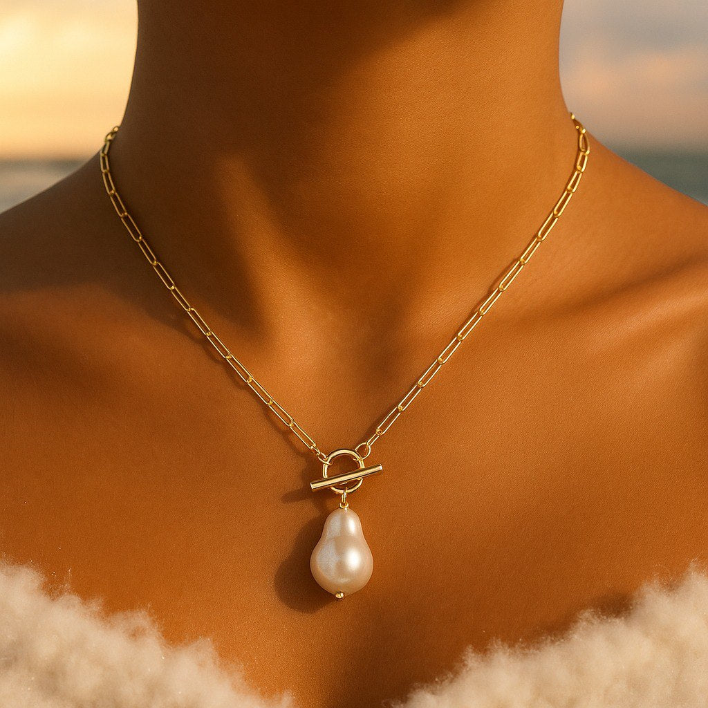 Collar Ahlia Perla del Desierto