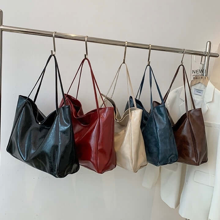BOLSO ISADORA – GRANDE DE HOMBRO EN POLIPIEL VEGANA